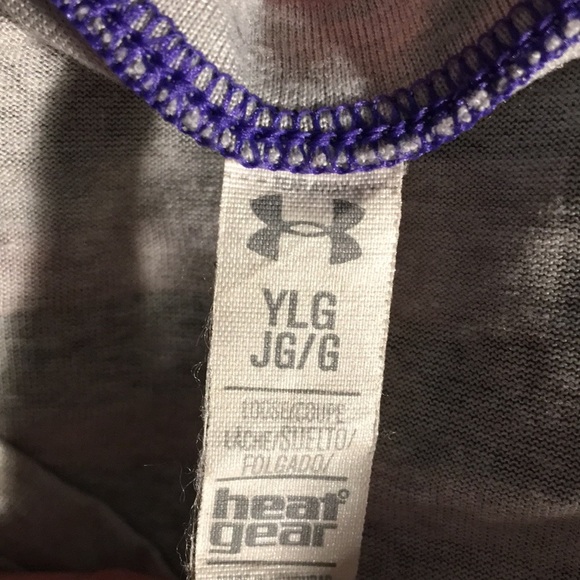 UnderArmour YLG Tank Top heat gear (EUC) - Picture 4 of 4